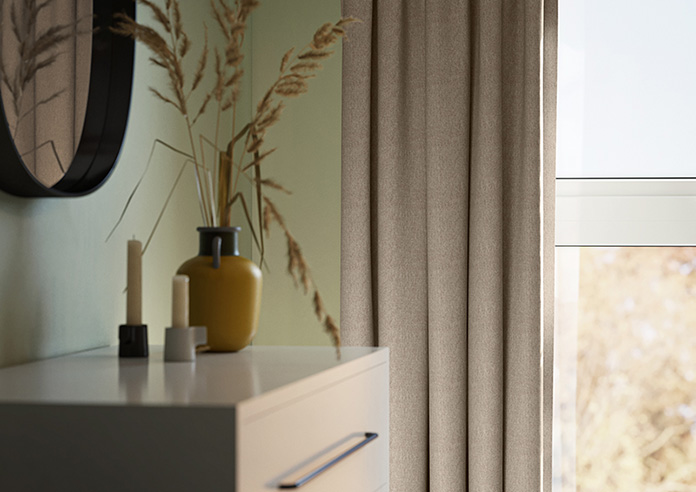 Bruschal (Blackout), Tarnished Bronze - Made to Measure Curtains - Image 5